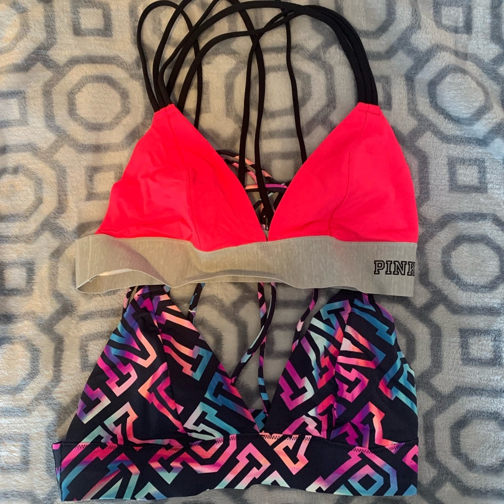 NWOT Set of 2 Pink Bralettes